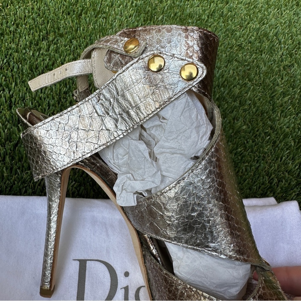 Dior gladiator heels NEW - Picture 8 of 14